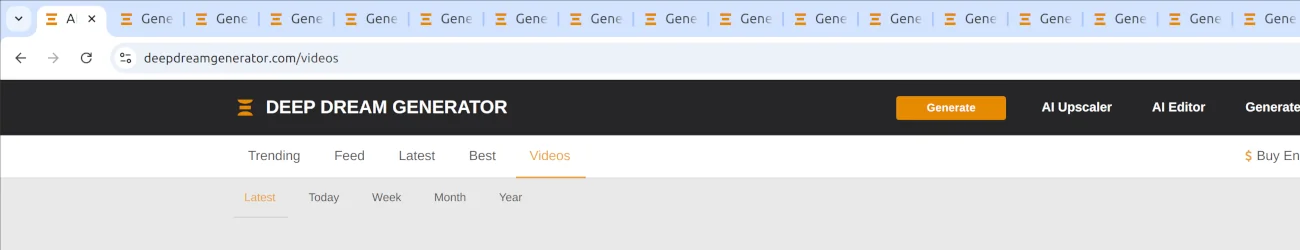 Screenshot of multiple DDG tabs open